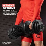 Gallant 20kg Adjustable Weights Dumbbells Set Weight Options.