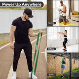 Resistance Band Pull-Up Set Power Up Anywhere.