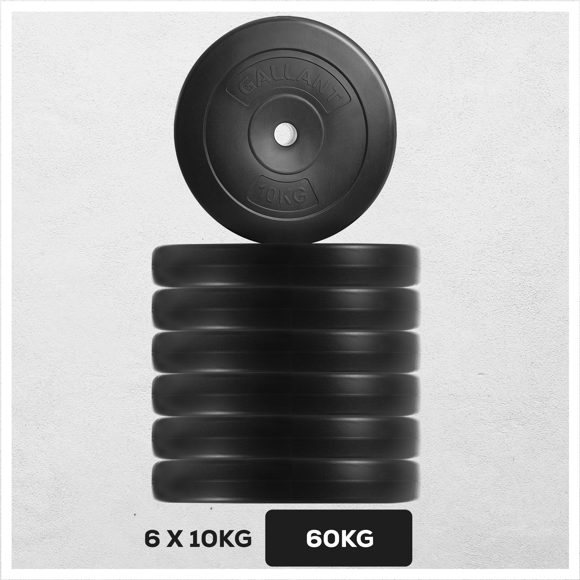 10KG Weight Plates set 60kg