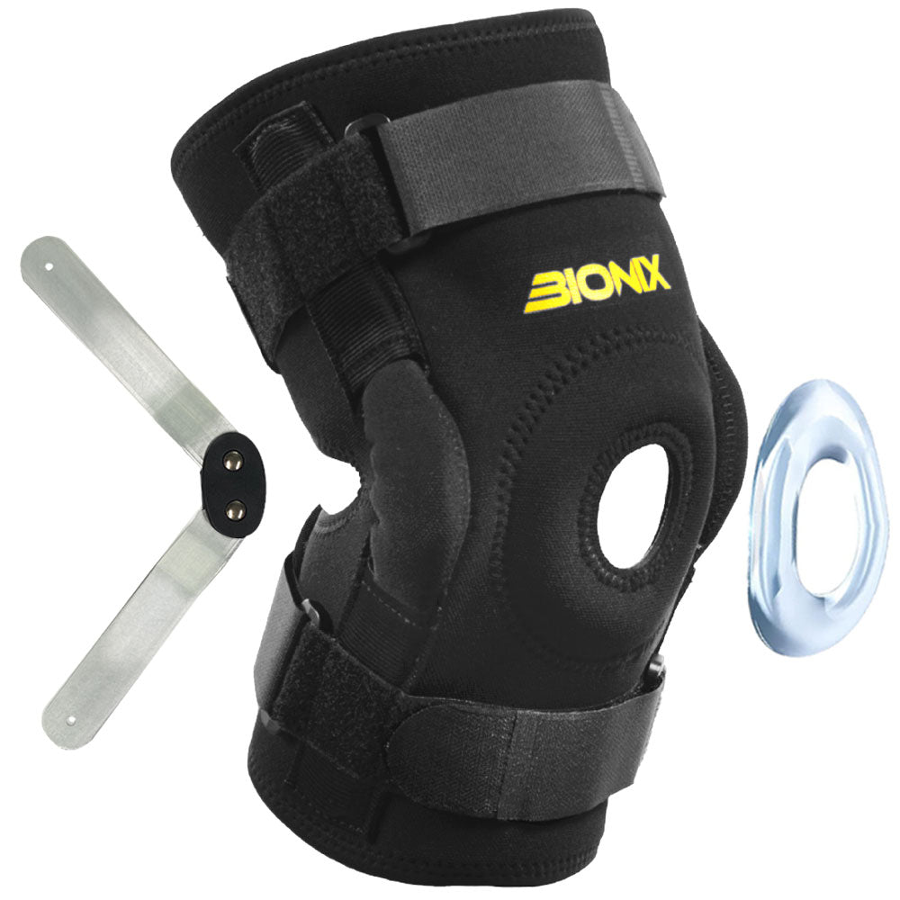 Neoprene Hinged Knee Support Brace Main IMG.