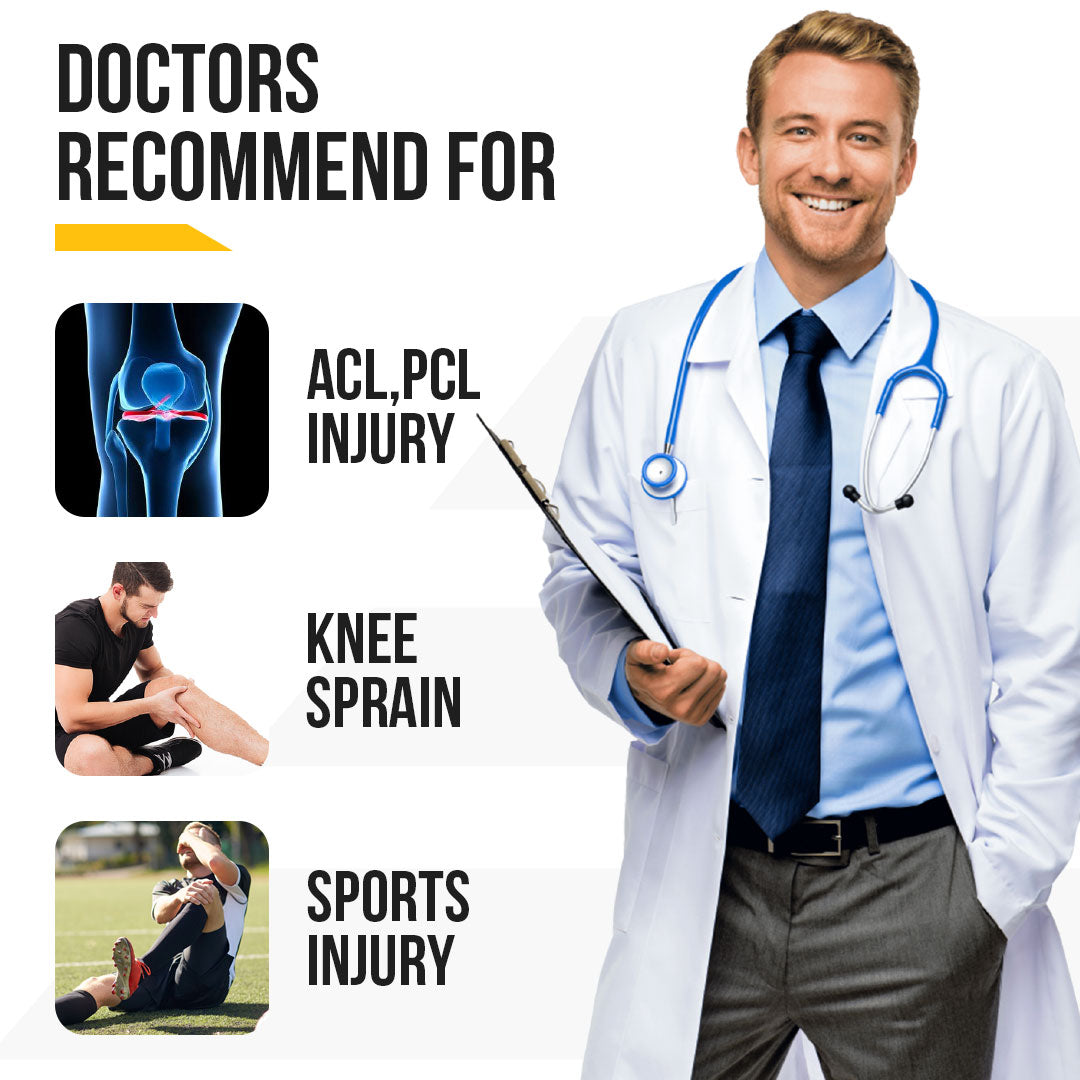 Neoprene Hinged Knee Support Brace Doctors Recommend For.