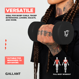 Gallant Neoprene Dumbbells Versatile.