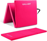 Tri-Fold 50mm Gymnastics Mat Pink