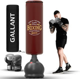 5.5ft Free Standing Punch Bag with 12oz Gloves and Cover