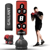 5.5ft Free Standing Punch Bag with 10oz Gloves and Cover