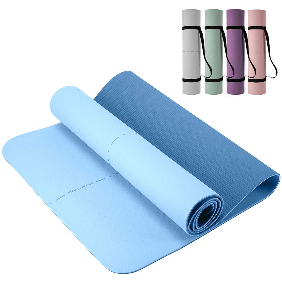 Yoga Mat Eco Friendly - TPE Exercise Mat